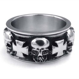 Titanium Rund Korskraniering