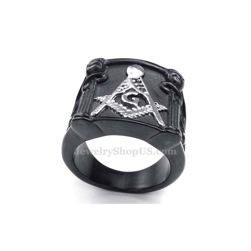 Titanium Frimurerring Titanium Frimurerring