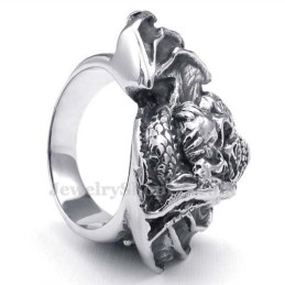 Titanium Kranie Ring