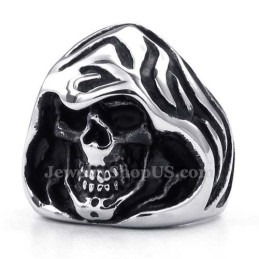 Titanium Kranie Troldmandsring