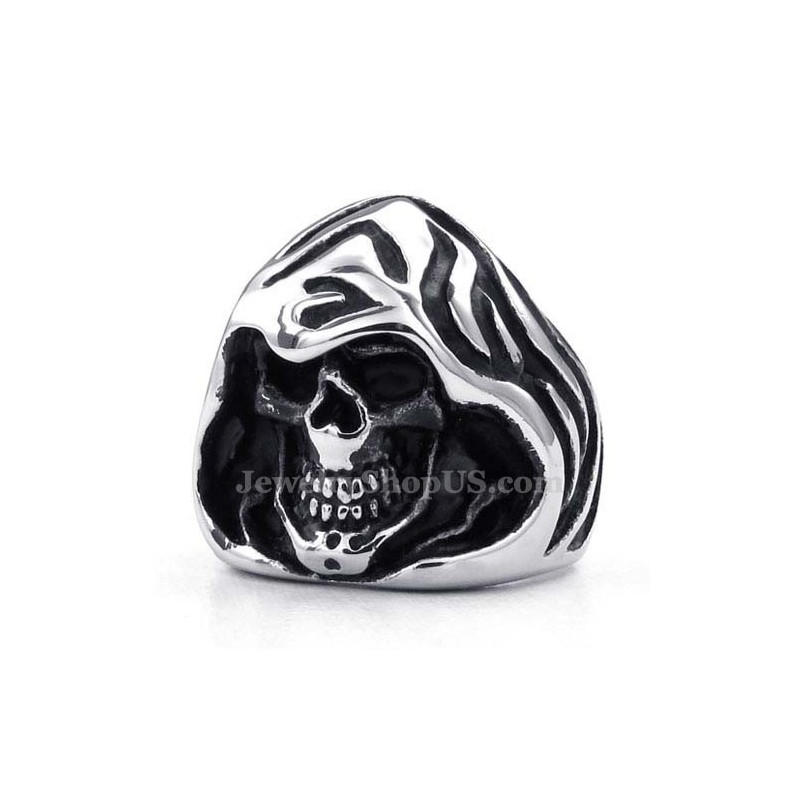 Titanium Kranie Troldmandsring