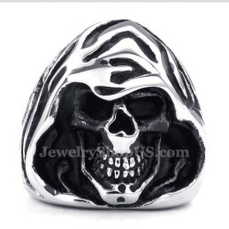 Titanium Kranie Troldmandsring