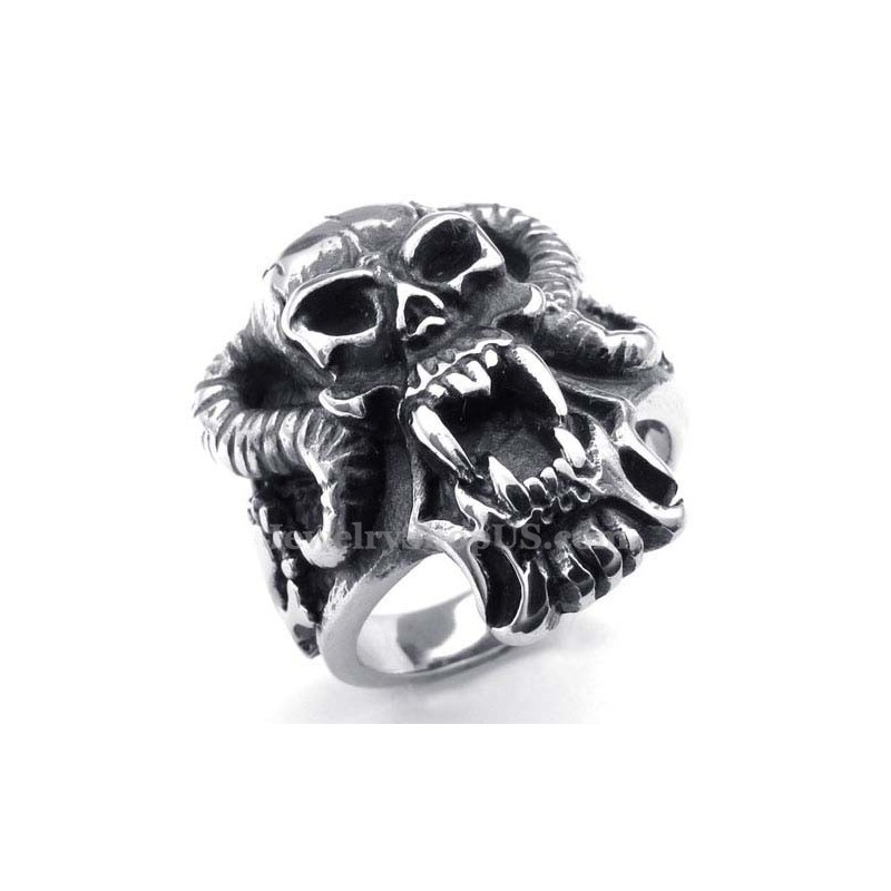 Titanium Kranie Ring