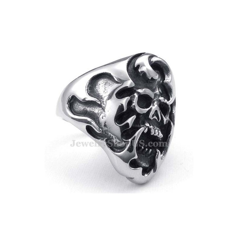 Titanium Kranie Ring