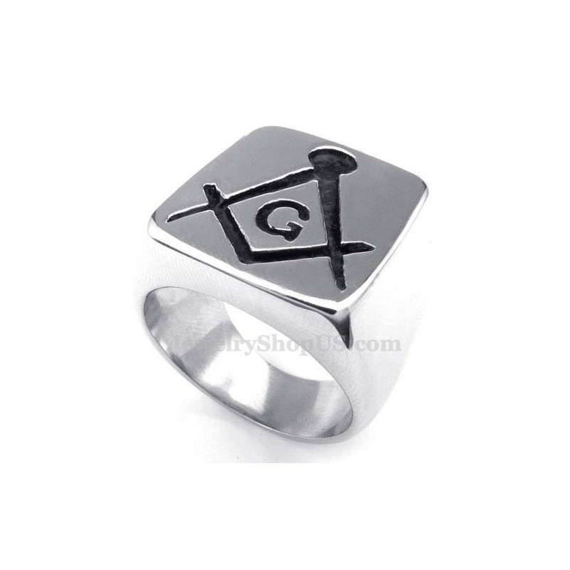 Titanium Frimurerring