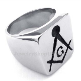 Titanium Frimurerring