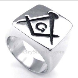 Titanium Frimurerring