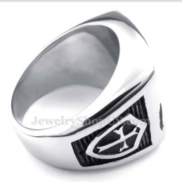 Titanium Frimurerring