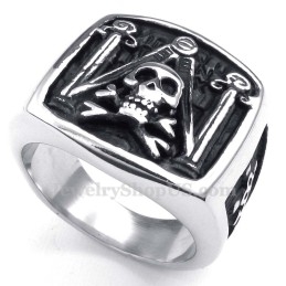 Titanium Frimurerring