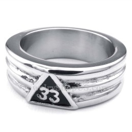 Titanium Frimurerring