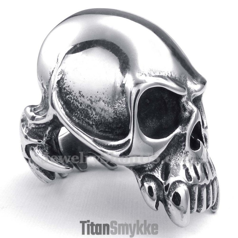 Titanium Kranie Ring