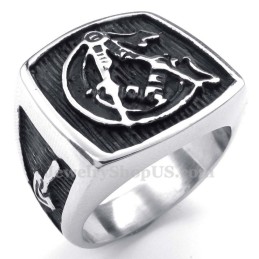 Titanium Frimurerring