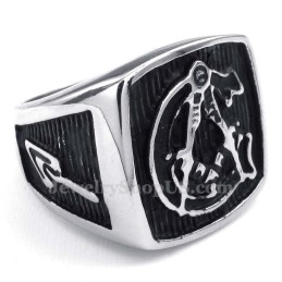Titanium Frimurerring