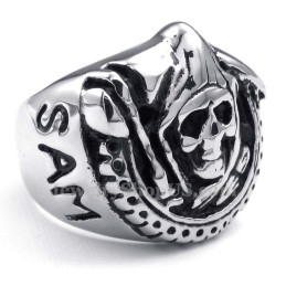 Titanium Kranie Ring