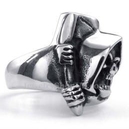 Titanium Kranie Ring