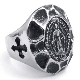 Titanium Jomfru Maria Ring