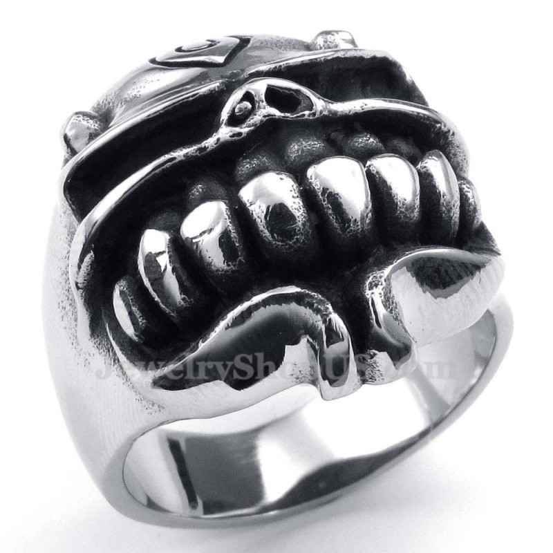 Titanium Kranie Ring
