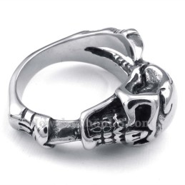 Titanium Kranie Ring