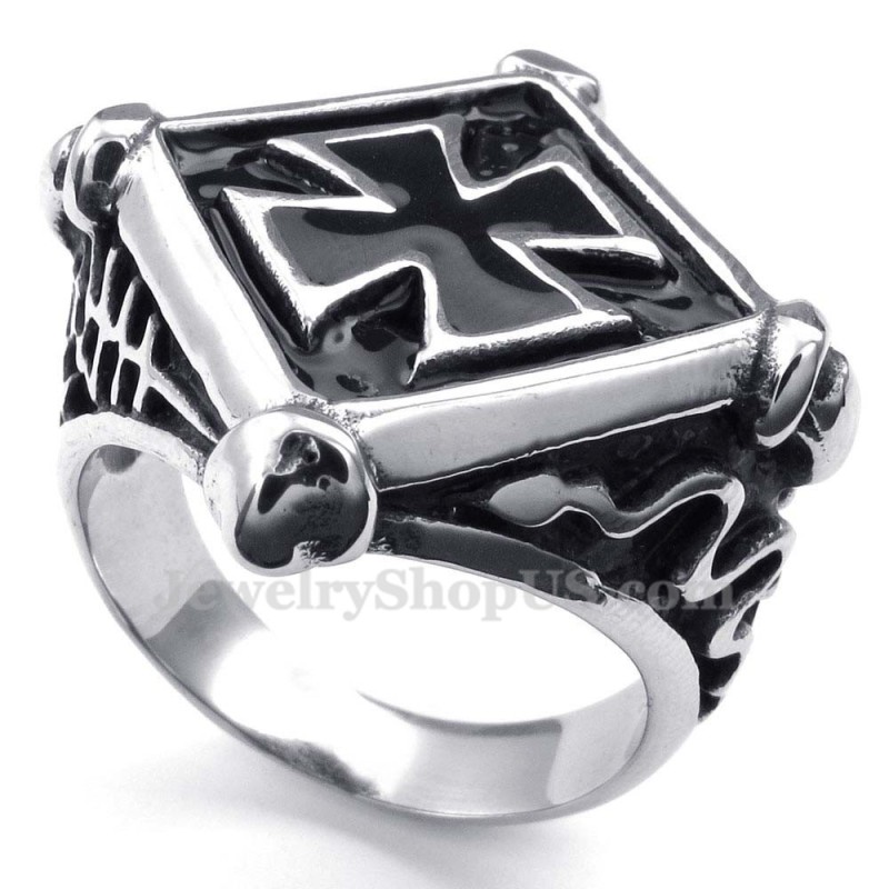 Titanium Rhombus Krydsring
