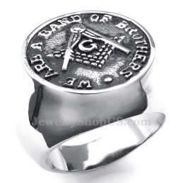 Titanium Frimurerring