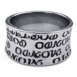 Titanium Guld Kors Ring