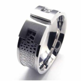 8 Mm Herre Designer Titaniumring