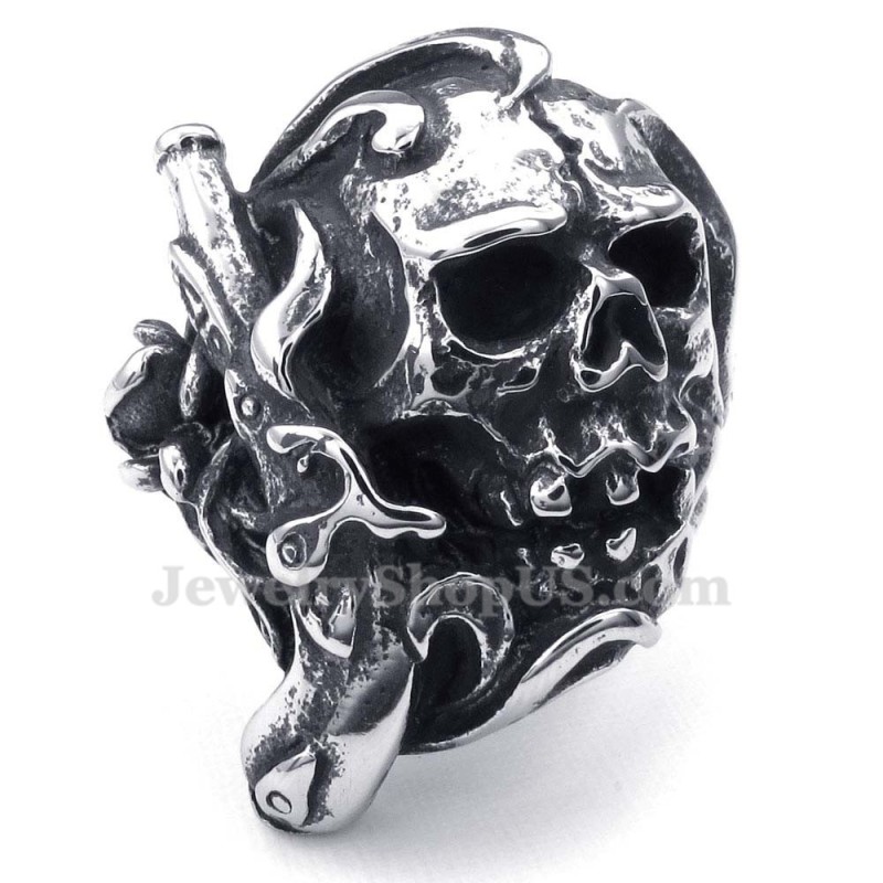 Titanium Pistol Kranium Ring