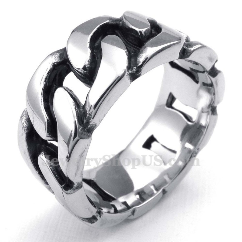 Titaniumkæder Ring Titaniumkæder Ring