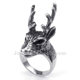 Titanium Hjorte Ring