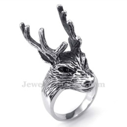 Titanium Hjorte Ring