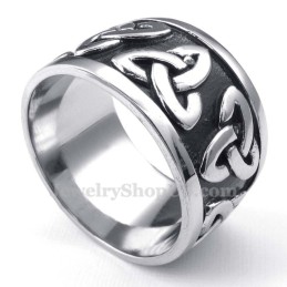 Titanium Irsk Knude Ring