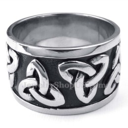 Titanium Irsk Knude Ring