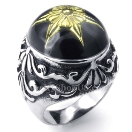 Sort Titaniumring
