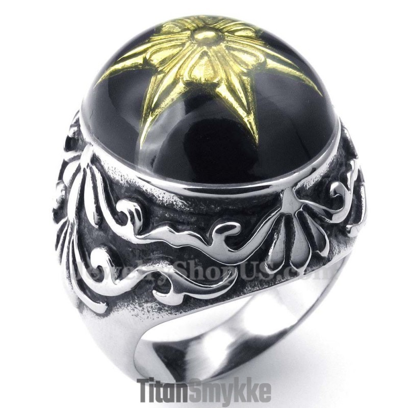 Sort Titaniumring Sort Titaniumring