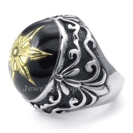 Sort Titaniumring