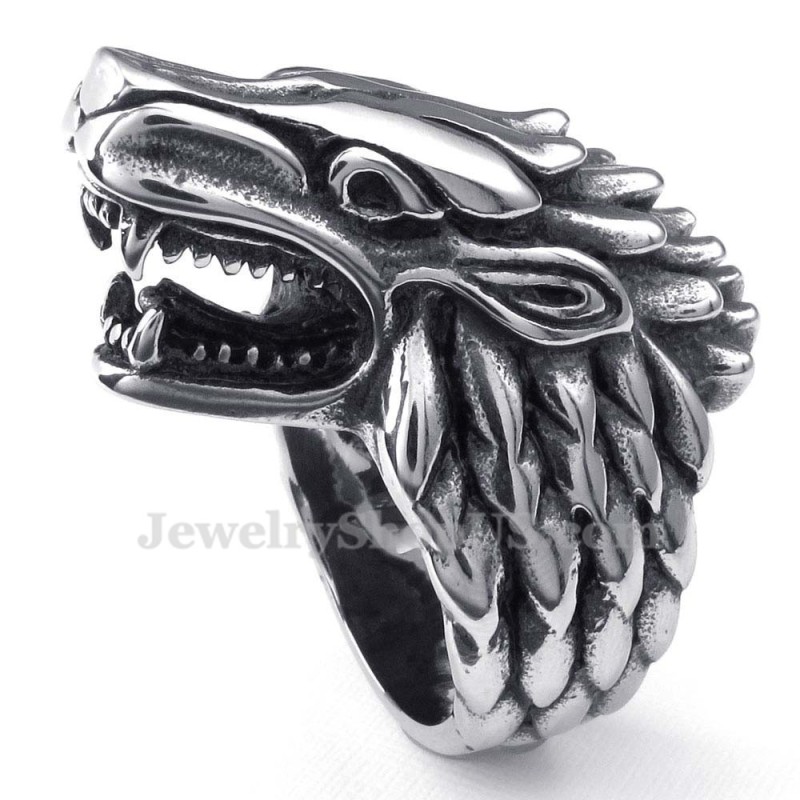 Titanium Ulvehovedring Titanium Ulvehovedring