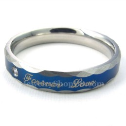 Forever Love Blå Titanium Parring (Dame)