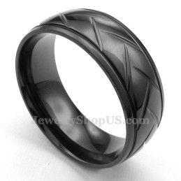 Sort Hack Flower Titanium Ring