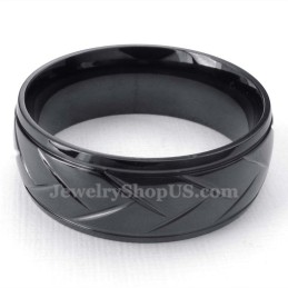 Sort Hack Flower Titanium Ring