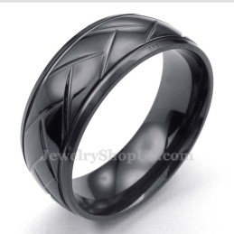 Sort Hack Flower Titanium Ring