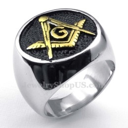 Titanium Frimurerring