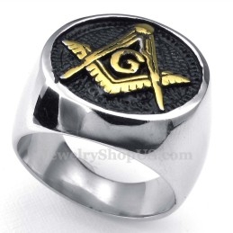 Titanium Frimurerring