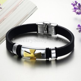 Nyt Design Herrearmbånd I Titanium C803