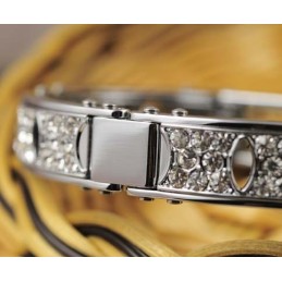 Herre Titanium Diamant Armbånd