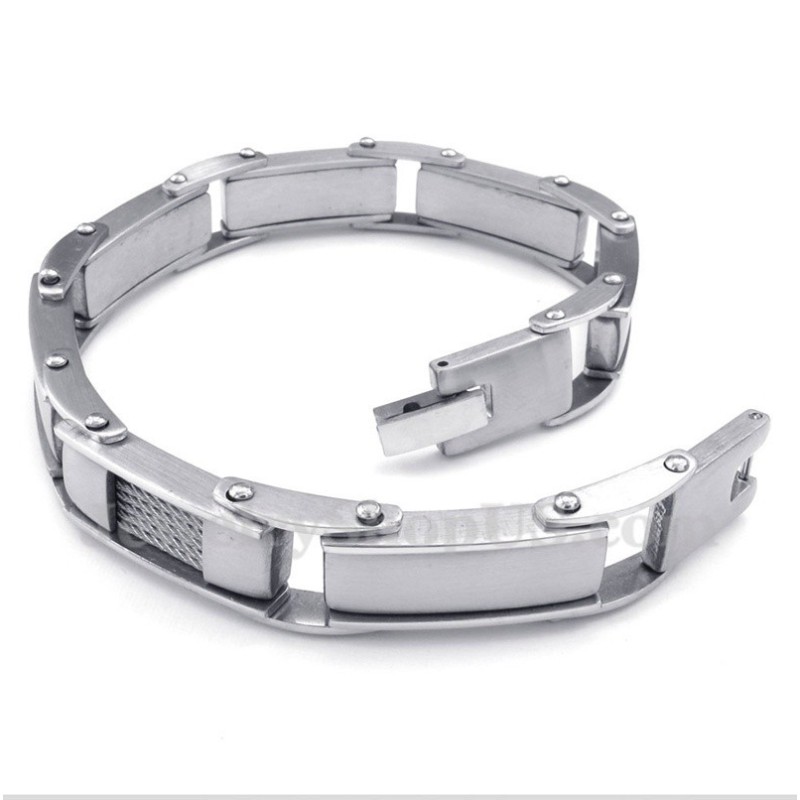 Titanium Kabelarmbånd Til Mænd Titanium Kabelarmbånd Til Mænd