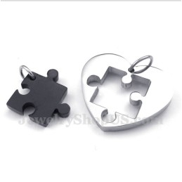 Titanium Guld Mandlige Og Kvindelige Symboler Parvedhæng (Et Par)