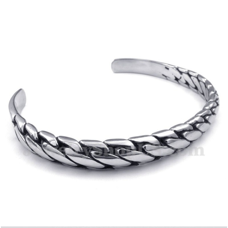 Herrearmbånd I Støbt Titanium Herrearmbånd I Støbt Titanium