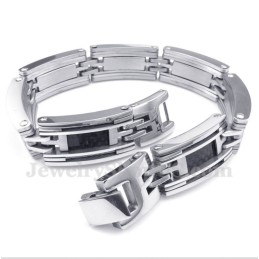Titanium Kulfiber Kabelarmbånd Til Mænd