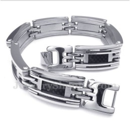 Titanium Kulfiber Kabelarmbånd Til Mænd