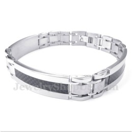 Herrearmbånd I Titanium Og Kulfiber